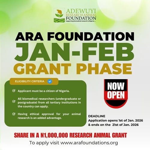 ARA Foundation Research Grant