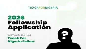 Teach For Nigeria Fellowship