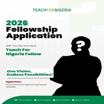Teach For Nigeria Fellowship