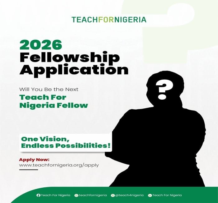 Teach For Nigeria Fellowship