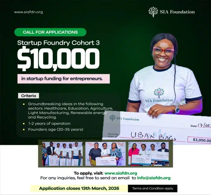 SIA Startup Foundry