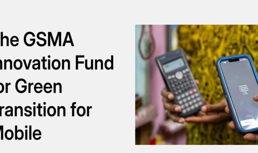 GSMA Innovation Fund for Green Transition for Mobile1