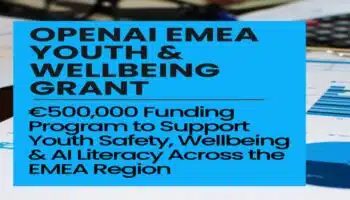 Open Ai EMEA Youth & Wellbeing Grant