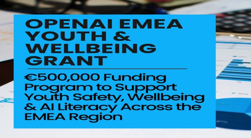 Open Ai EMEA Youth & Wellbeing Grant