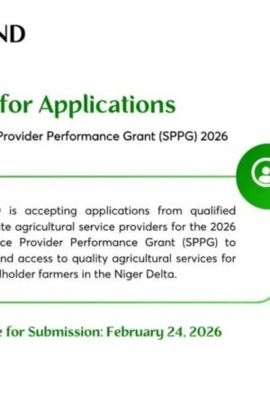 PIND Agricultural Service Provider Performance Grant