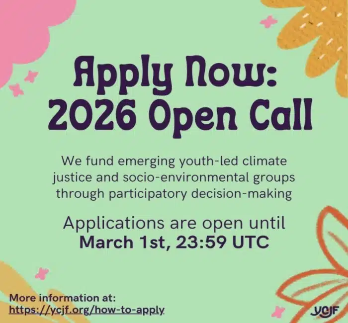 Youth Climate Justice Fund