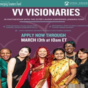 Vital Voices (VV) Visionaries Program