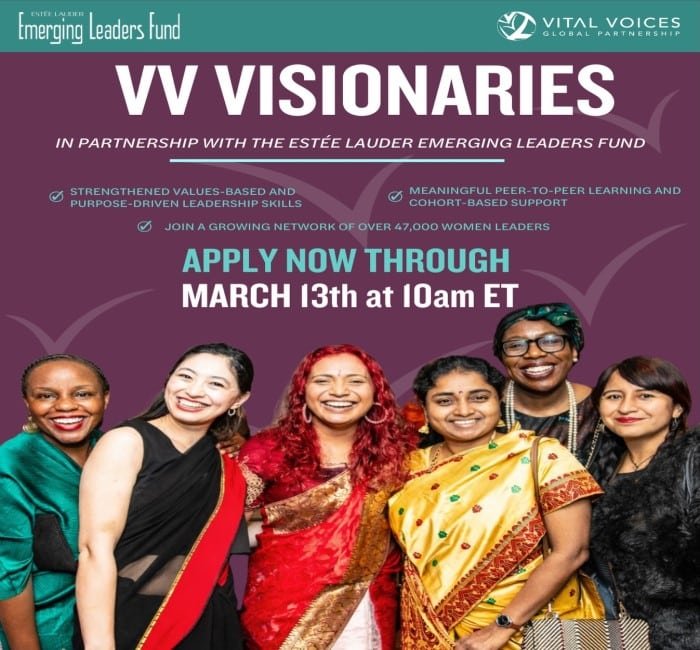 Vital Voices (VV) Visionaries Program