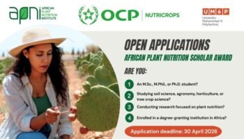 African Plant Nutrition Scholar Award Program