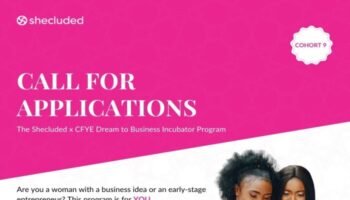 CFYE x Shecluded Incubator Programme