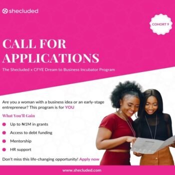 CFYE x Shecluded Incubator Programme