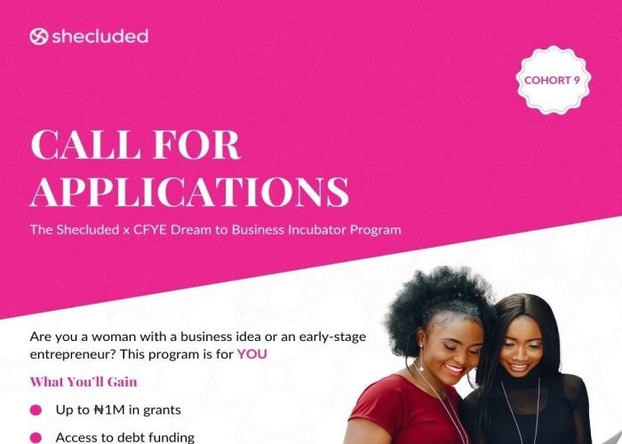 CFYE x Shecluded Incubator Programme