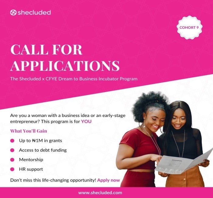 CFYE x Shecluded Incubator Programme