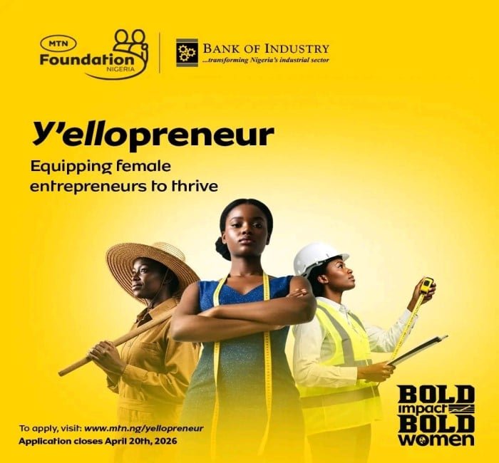BOI–MTN Foundation Y’ellopreneur Initiative