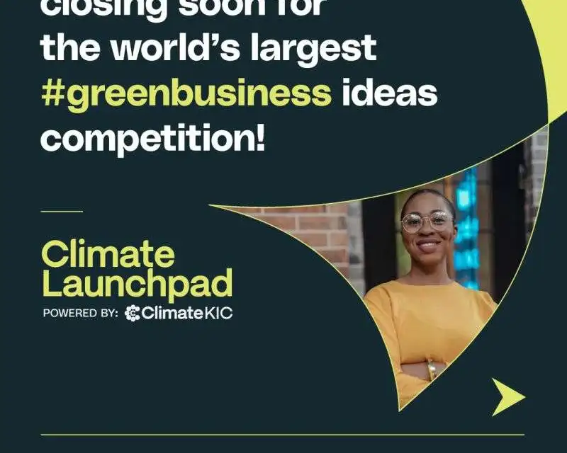 Climate Launchpad green business ideas competition