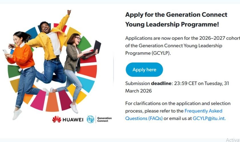 Generation Connect Young Leadership Programme!