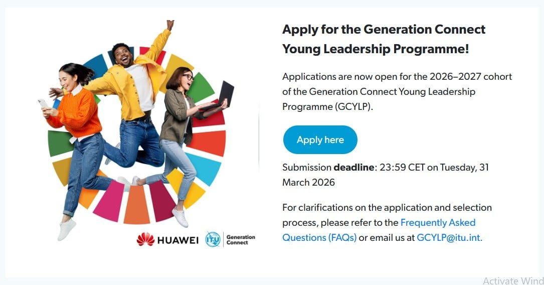 Generation Connect Young Leadership Programme!