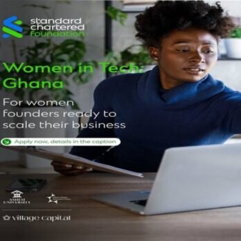 Standard Chartered Foundation Women In Tech Accelerator
