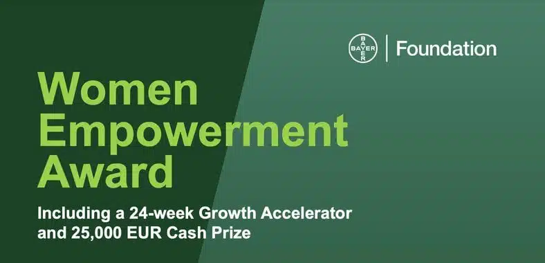 Bayer Foundation Women Entrepreneurs Award
