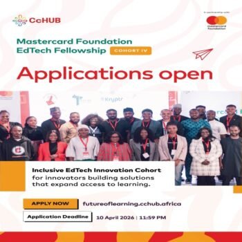 CcHub–Mastercard Foundation EdTech Fellowship