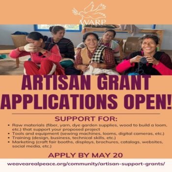 WARP’s Artisan Grant Program