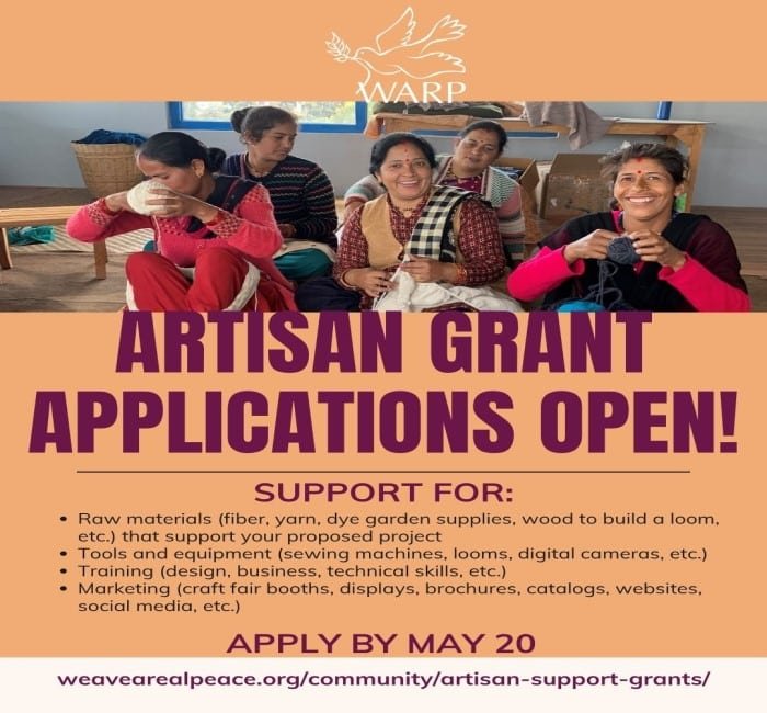 WARP’s Artisan Grant Program