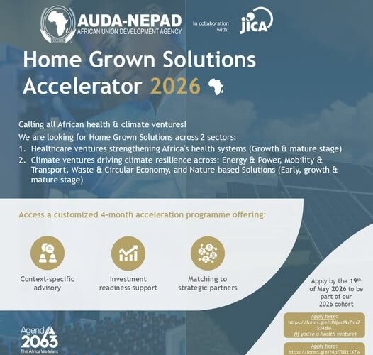 AUDA-NEPAD’s Home Grown Solutions Accelerator