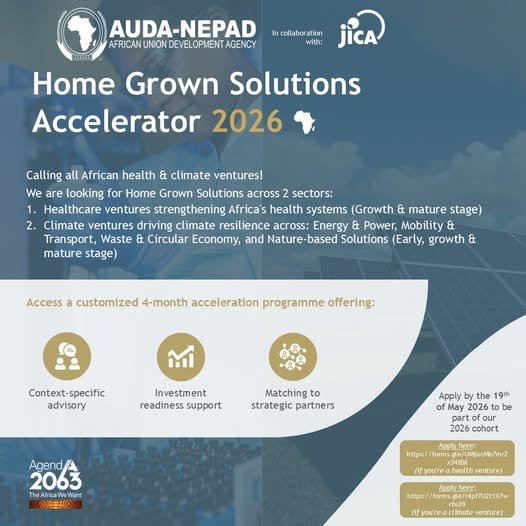 AUDA-NEPAD’s Home Grown Solutions Accelerator