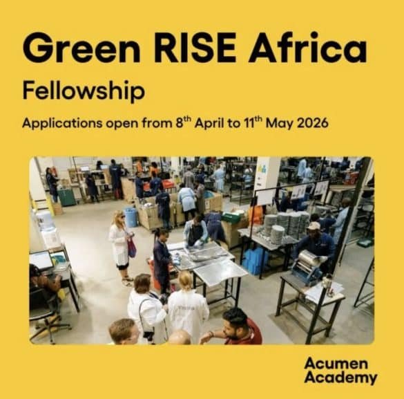 Green RISE Africa Fellowship