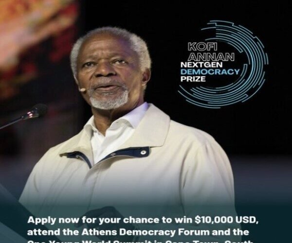 Kofi Annan NextGen Democracy Prize