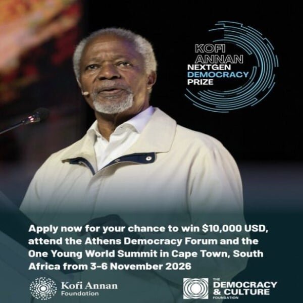 Kofi Annan NextGen Democracy Prize