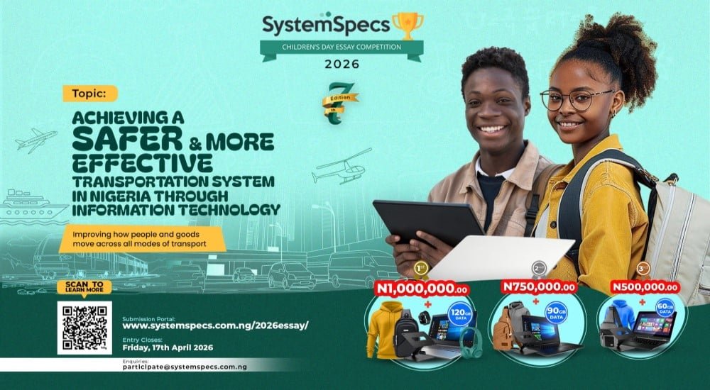 SystemSpecs Children's Day Essay Competition (CDEC)