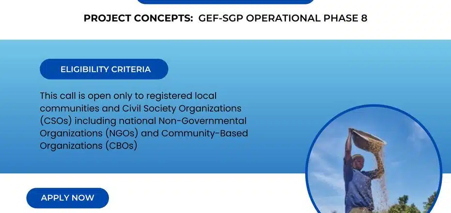 UNDP Nigeria GEF Small Grants Programme