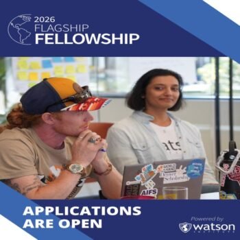 Watson Institute Flagship Fellowship
