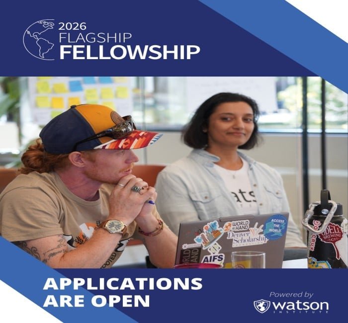 Watson Institute Flagship Fellowship