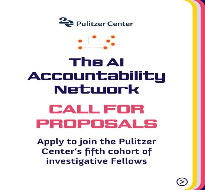 Pulitzer Center AI Accountability Fellowships