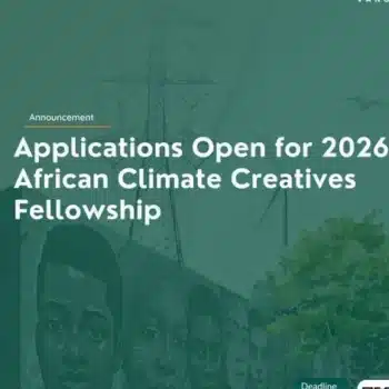 African Climate Creatives Fellowship