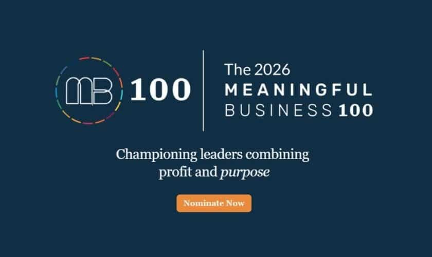Meaningful Business 100 (MB100) Award Program