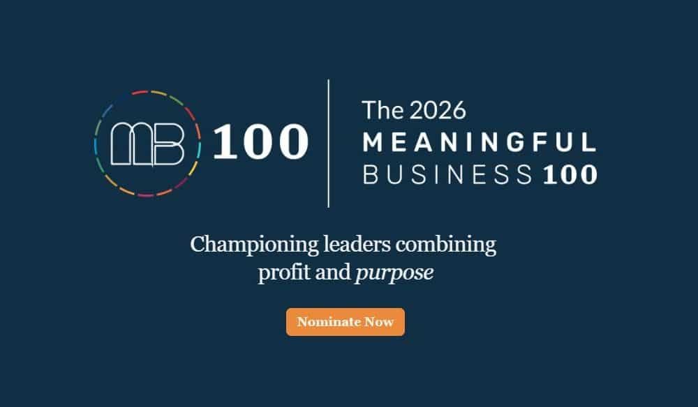 Meaningful Business 100 (MB100) Award Program