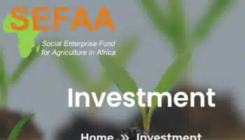 Social Enterprise Fund for Agriculture in Africa (SEFAA)