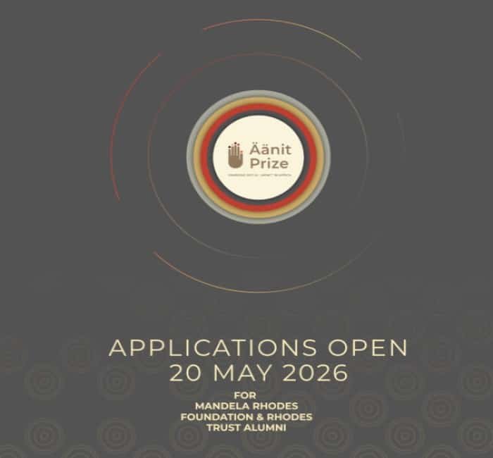 Mandela Rhodes Foundation Äänit Prize