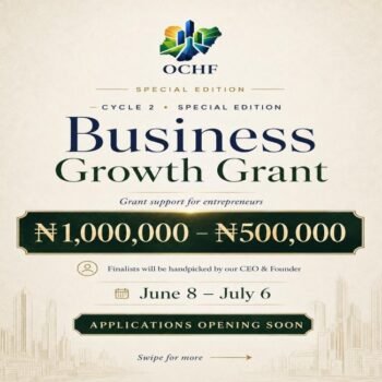The OCHF Business Growth Grant