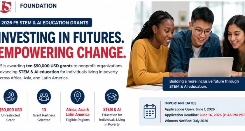F5 STEM & AI Education Grant