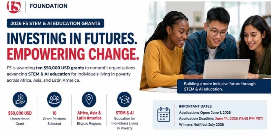 F5 STEM & AI Education Grant