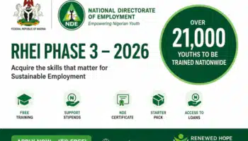 Renewed Hope Employment Initiative (RHEI) Phase 3