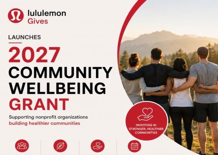 lululemon Gives Community Wellbeing Grant