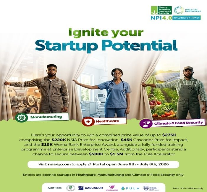 NSIA Prize for Innovation (NPI 4.0)