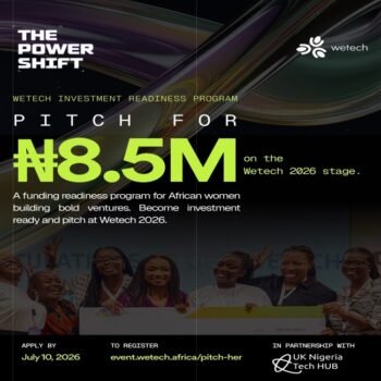 Wetech PitchHer Investment Readiness Programme