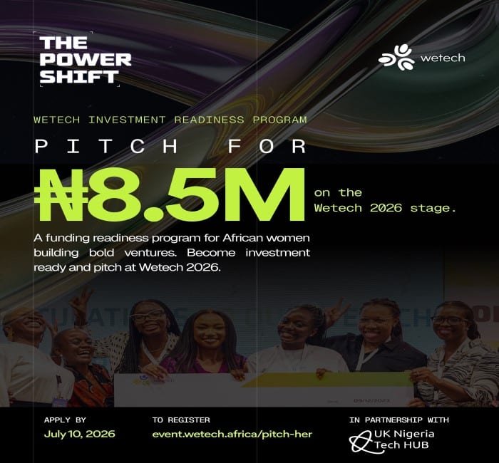 Wetech PitchHer Investment Readiness Programme