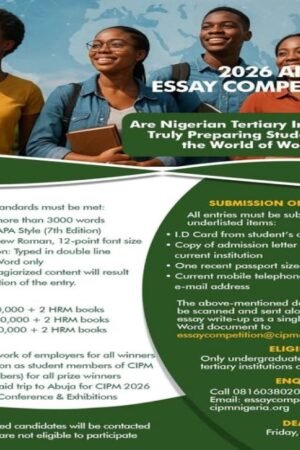 CIPM Essay Competition